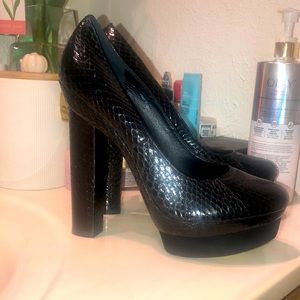 Rachel Zoe Slip on Platform Heels